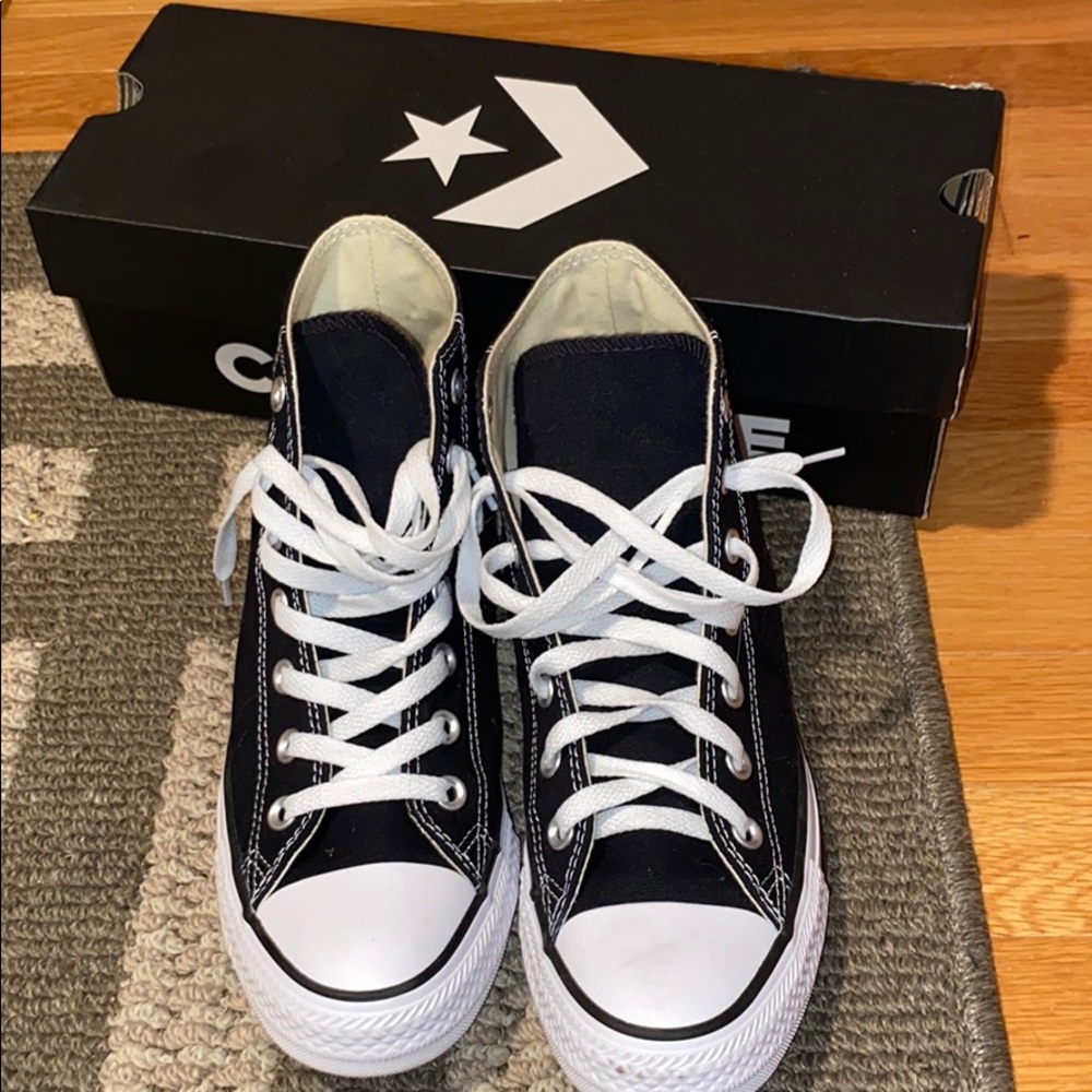 Black High Top Converse